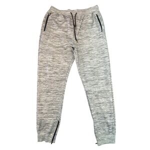 Buckle Depart West Joggers Men's Size XL Heathered Gray with Zipper Pockets Gray